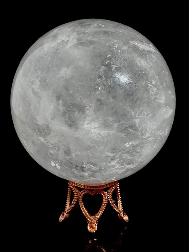 Large clear quartz crystal - clear,