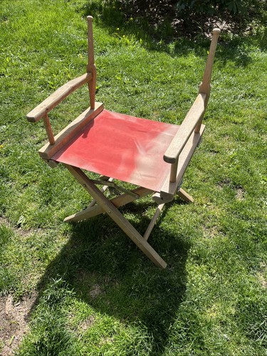 Vintage directors wood frame - wood,