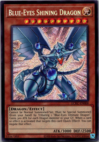 Blue eyes shining - shining, dragon