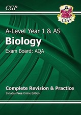 New A-Level Biology: AQA Year 1 & AS Complete Revision & Practice with Online E