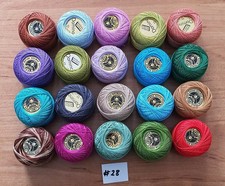 20 Balls Perle Cotton No:12