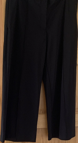 Cos black dress pants trousers - black,