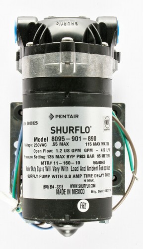Shurflo water pump 135psi - shurflo, 240v