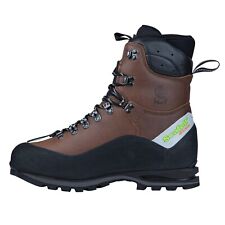 Arbortec Scafell Lite Class 2 Waterproof Chainsaw Boots Vibram Sole Brown UK8-12