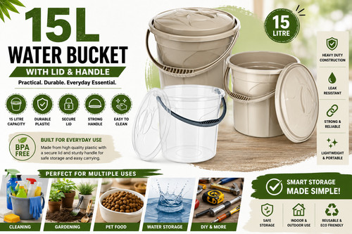 15l water bucket - 15l,