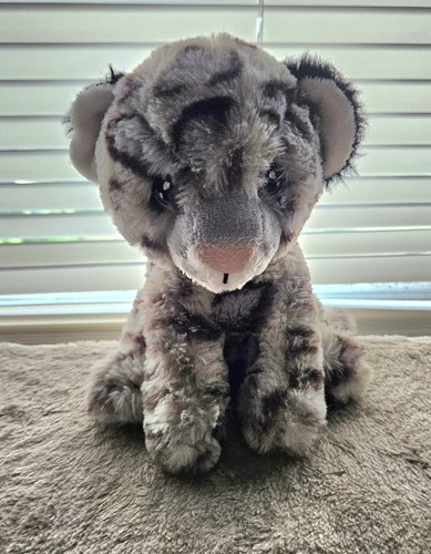 Snow leopard plush toy 100 - snow, 100%
