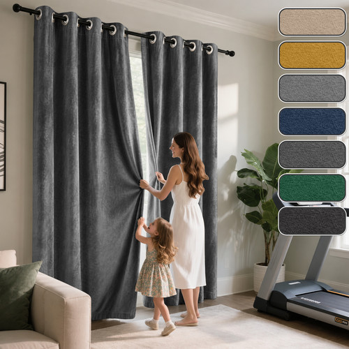 Blackout crushed velvet - crushed,