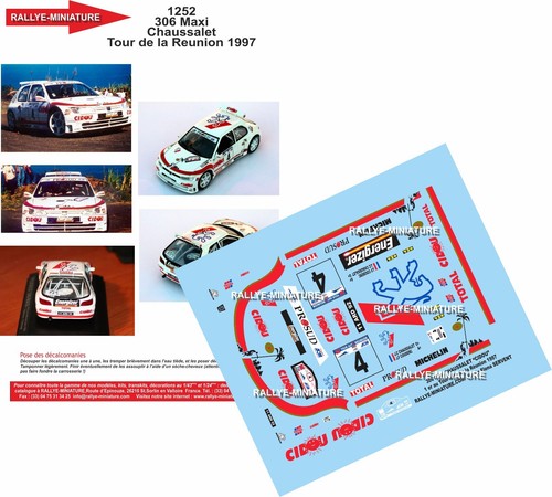 Decals ref 1252 - ref, peugeot