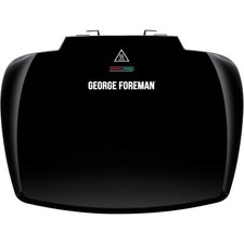 George Foreman 23440 Large 10 Portions Grill with Non-Stick Plates 2400W - Black