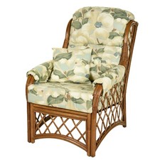 GILDA 2x Arm Pad Cushion for Cane Conservatory Furniture Chair Sofa Rattan Suite