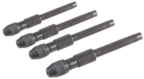 Pin vice set 4pc product - set,, 4pc;