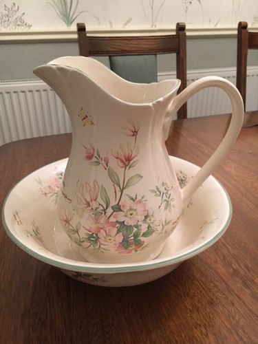Jug wash bowl - jug,