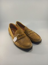 Geox Respira Brown Leather Loafers UK Size 6.5