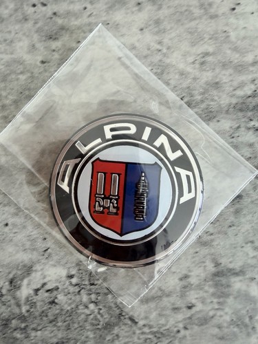 Alpina steering wheel - alpina, badge