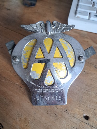 Adac badge norton bsa - adac,