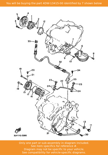 Yamaha seal oil - oil, strainer