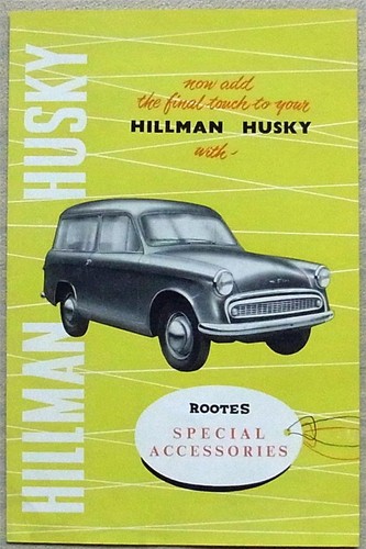 Hillman husky car rootes - hillman,