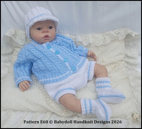 Knitting pattern baby - pattern, or