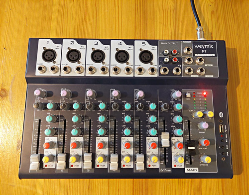 Weymic channel live - live, mixer
