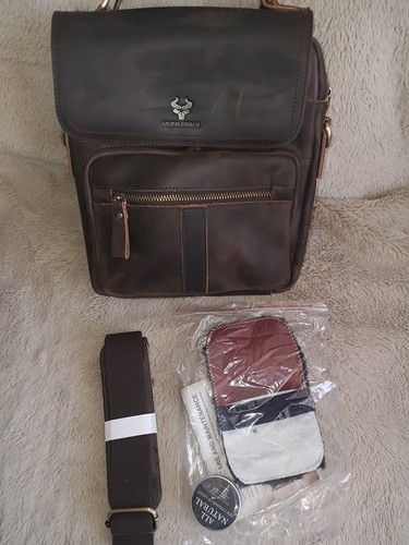 Humerpaul leather messenger - humerpaul,