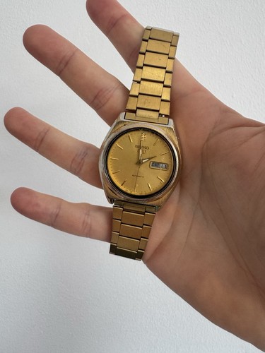 Seiko automatic gold tone - seiko,
