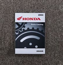 2004 Honda XR400R Dirt Bike Motorcycle Parts Catalog Manual