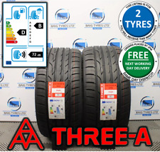 X2 255 35 18 255/35R18 94W M+S THREE-A NEW TYRES *FANTASTIC B WET GRIP!!* (PAIR)