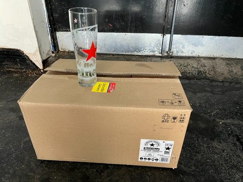 Heineken pint glasses - pint,