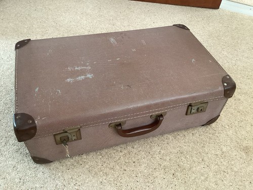 1950s vintage suitcase - 1950s,