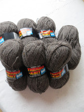 7 x 50g Balls 4ply Grey Wool