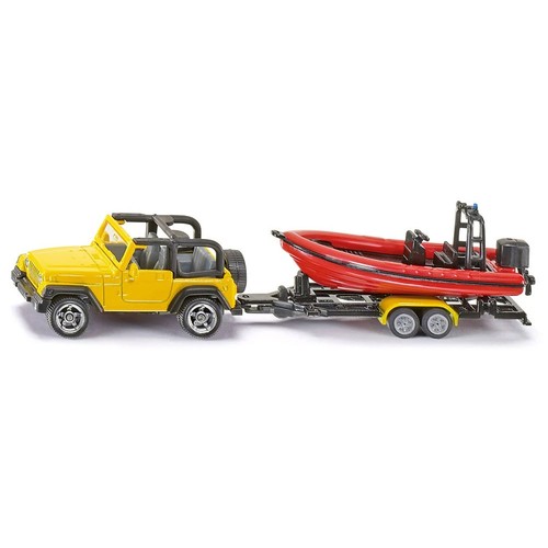 Siku 1658 jeep with boat - 1658,