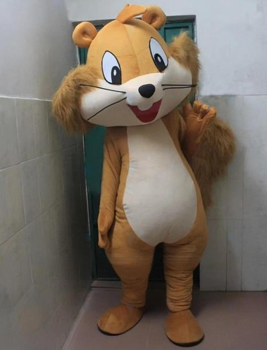 Cartoon squirrel mascot - cartoon,