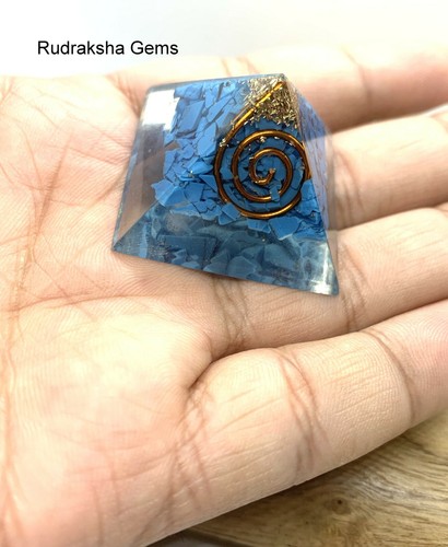 Turquoise crystal orgone - turquoise,