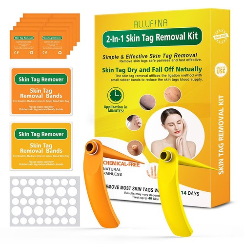 New skin tag remover kit - skin, bands