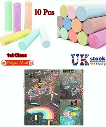 10x jumbo coloured - jumbo, chalk