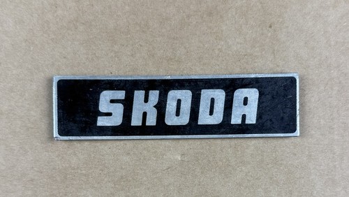Genuine skoda vintage metal - genuine,