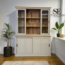 Natural Solid Oak & Painted