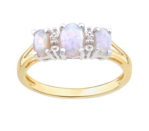 9ct yellow gold - gold, silver