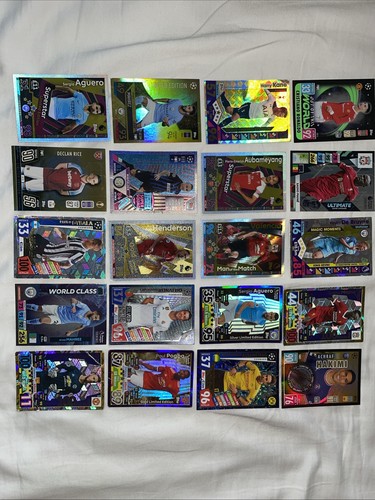 Match attax rare - 20, bundle