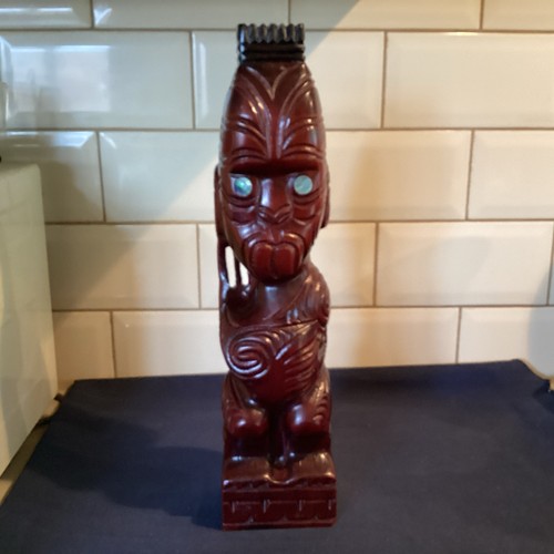 Hand carved maori tiki - maori,