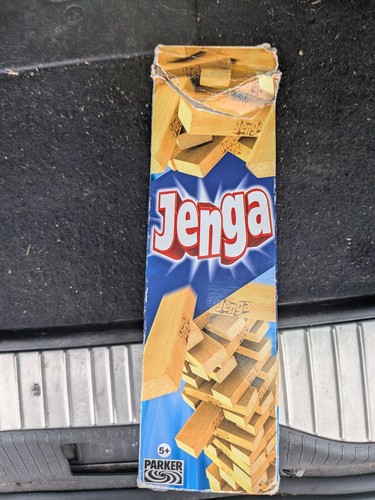 Jenga tumble tower wooden - tumble,