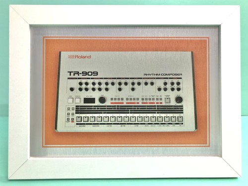 Roland 909 framed drum - tr,