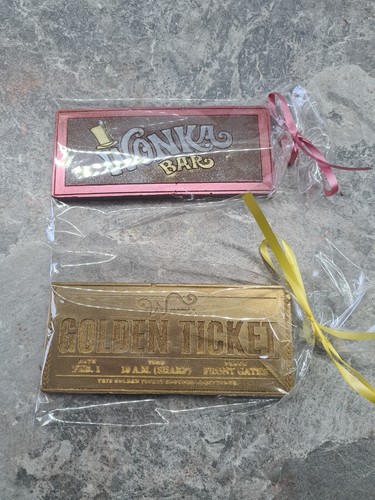 Willy wonka bar golden ticket - wonka,