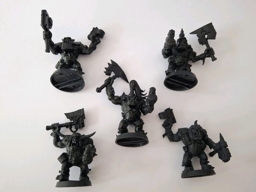 Ork nobz assault - 5, on