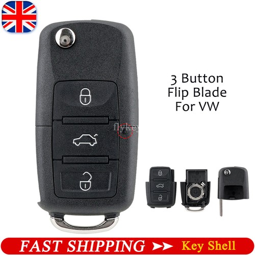 Button flip car key fob - car, case