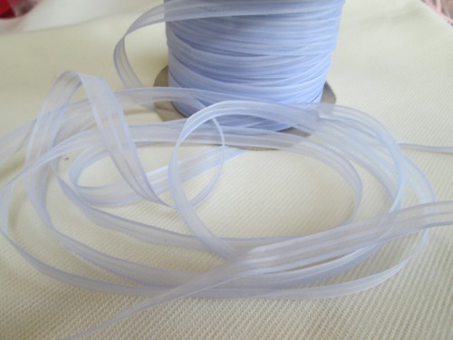 6mm organza ribbon various - organza,