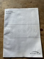 Myryad MDP500 Manual