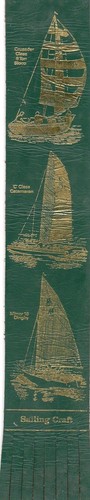 Bookmark leather saling - bookmark,