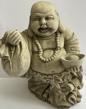 Large Handmade Jolly Buddha