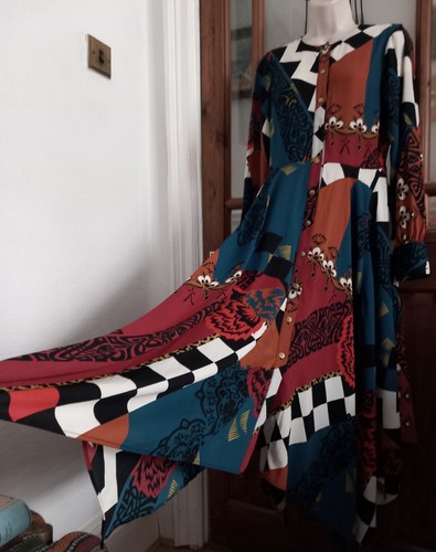 Vtg look biba chiffon - look,